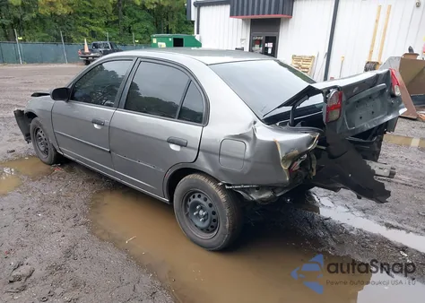 2005 Honda Civic Vp from USA, damaged, VIN 1HGES16415L003111
